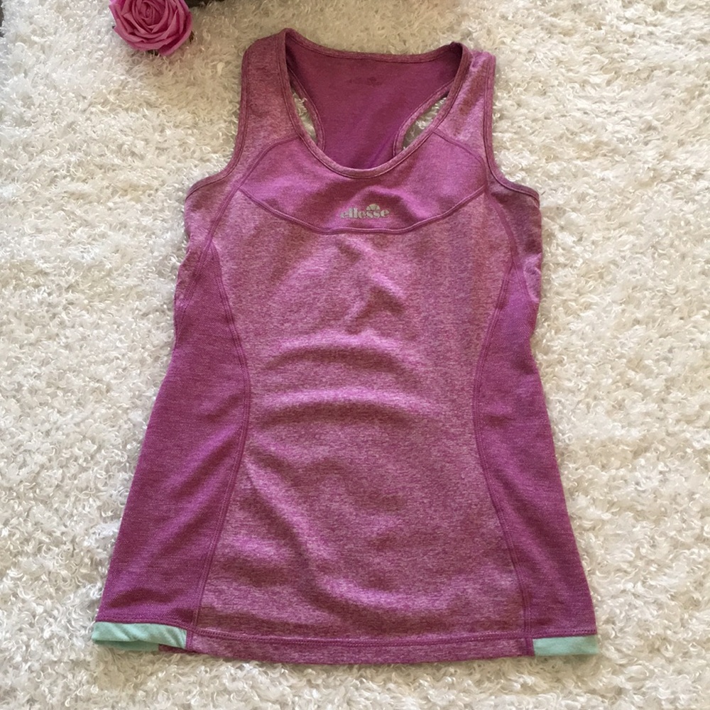 Elllesse Sport Top. Purple. Size in photos